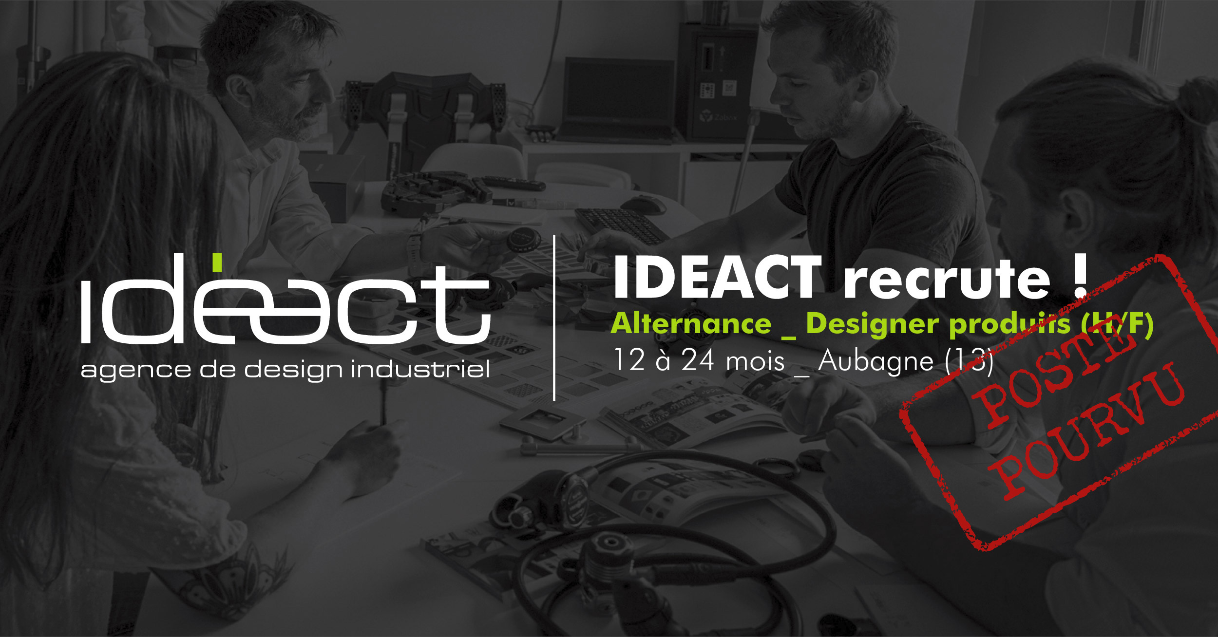 IDEACT recrute alternance design produit industriel