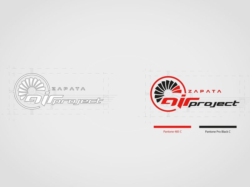 IDEACT-ZAPATA AIR PROJECT-LOGO-GRAPHISME