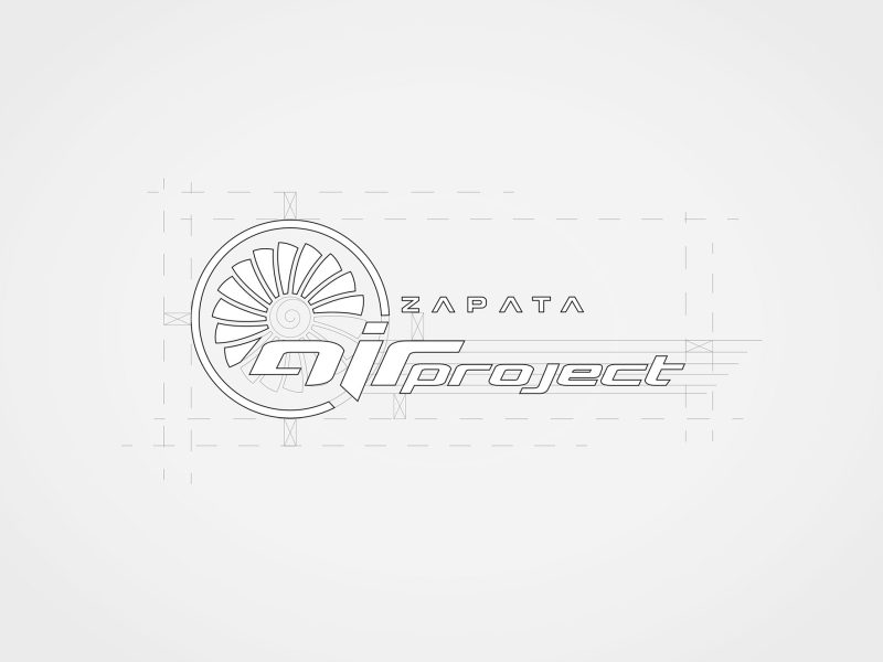 IDEACT-ZAPATA AIR PROJECT-LOGO-GRAPHISME