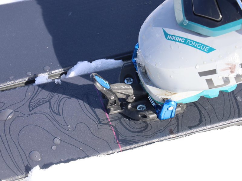 design des fixations de ski de randonnée Linea